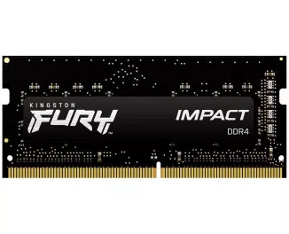 Пам'ять для ноутбука DDR4 SO-DIMM 16 Gb (3200 MHz) (Kit 8 Gb x 2) Kingston Fury Impact (KF432S20IBK2/16)