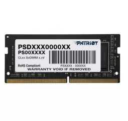 Память для ноутбука SO-DIMM DDR4 16 Gb (3200 MHz) Patriot (PSD416G32002S)