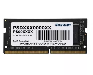 Память для ноутбука SO-DIMM DDR4 16 Gb (3200 MHz) Patriot (PSD416G32002S)