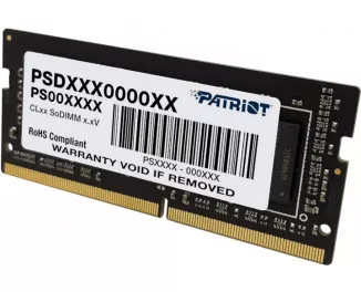 Память для ноутбука SO-DIMM DDR4 16 Gb (3200 MHz) Patriot (PSD416G32002S)