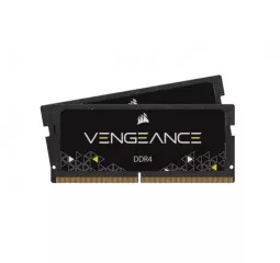 Память для ноутбука SO-DIMM DDR4 64 Gb (3200 MHz) (Kit 32 Gb x 2) Corsair Vengeance (CMSX64GX4M2A3200C22)