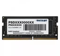 Память для ноутбука SO-DIMM DDR4 8 Gb (3200 MHz) Patriot (PSD48G32002S)