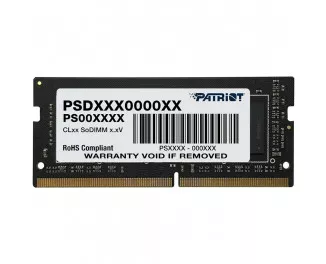 Память для ноутбука SO-DIMM DDR4 8 Gb (3200 MHz) Patriot (PSD48G32002S)