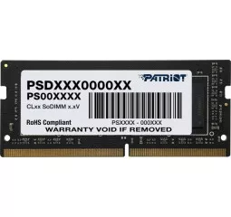 Память для ноутбука SO-DIMM DDR4 8 Gb (3200 MHz) Patriot (PSD48G320081S)