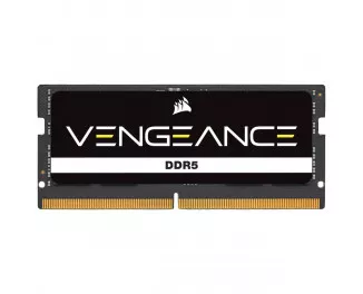 Память для ноутбука SO-DIMM DDR5 16 Gb (4800 MHz) Corsair Vengeance Black (CMSX16GX5M1A4800C40)