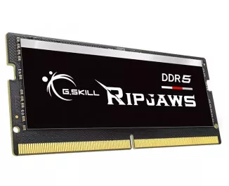 Память для ноутбука SO-DIMM DDR5 16 Gb (4800 MHz) G.SKILL Ripjaws (F5-4800S4039A16GX1-RS)