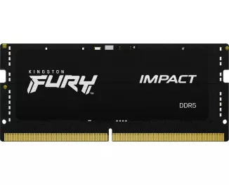 Память для ноутбука SO-DIMM DDR5 16 Gb (4800 MHz) Kingston Fury Impact (KF548S38IB-16)