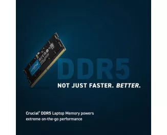 Память для ноутбука SO-DIMM DDR5 32 Gb (5200 MHz) Crucial (CT32G52C42S5)