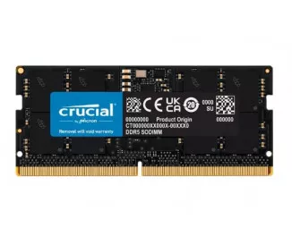 Память для ноутбука SO-DIMM DDR5 32 Gb (5600 MHz) Crucial (CT32G56C46S5)