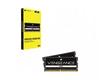 Пам'ять для ноутбука SO-DIMM DDR5 32 Gb (5600 MHz) (Kit 16 Gb x 2) Corsair Vengeance (CMSX32GX5M2A5600C48)