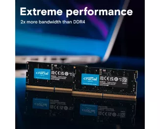 Память для ноутбука SO-DIMM DDR5 64 Gb (5600 MHz) (Kit 32 Gb x 2) Crucial (CT2K32G56C46S5)