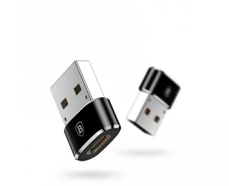 Переходник Baseus Adapter USB-C/USB (CAAOTG-01) Black