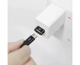 Переходник Baseus Adapter USB-C/USB (CAAOTG-01) Black