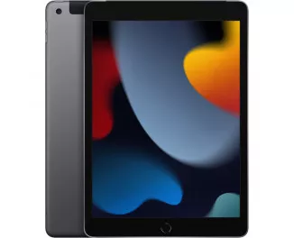 Планшет Apple iPad 10.2 2021  Wi-Fi + Cellular 256Gb Space Gray (MK693)