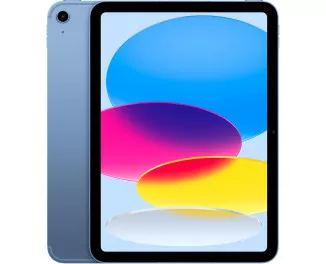 Планшет Apple iPad 10.9 2022 Wi-Fi + Cellular 256Gb Blue (MQ6U3)