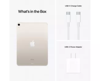 Планшет Apple iPad Air 10.9 2022  Wi-Fi + Cellular 64Gb Starlight (MM6V3)
