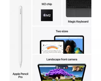 Планшет Apple iPad Air 13 2024 Wi-Fi 512GB Space Gray (MV2J3)