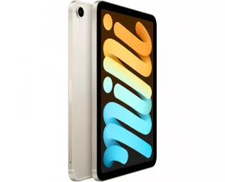 Планшет Apple iPad mini 6 2021 Wi-Fi + Cellular 256Gb Starlight (MK8H3)
