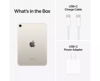Планшет Apple iPad mini 7 2024 Wi-Fi + Cellular 512GB Starlight (MYHE3)