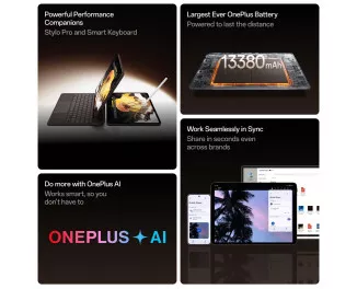 Планшет OnePlus Pad 4 Wi-Fi 8/256GB Dune Glow