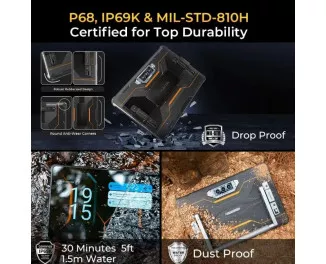 Планшет Oukitel Pad RT8 6/256Gb LTE Orange
