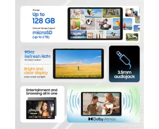 Планшет Samsung Galaxy Tab A11 Wi-Fi 4/64GB Silver (SM-X130NZSA)