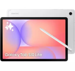 Планшет Samsung Galaxy Tab S10 Lite 5G 6/128GB Silver (SM-X406BZSR)