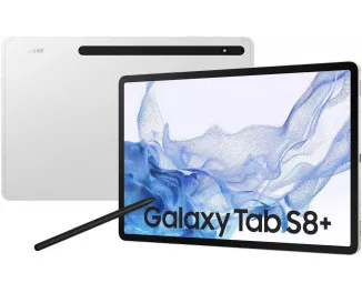 Планшет Samsung Galaxy Tab S8+ 8/128GB Wi-Fi Silver (SM-X800NZSA)