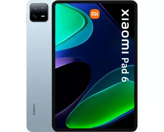 Планшет Xiaomi Pad 6 6/128GB Wi-Fi Blue Global