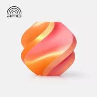 Пластик/філамент для 3D-принтера з котушкою Bambu Lab PLA Silk Multi-Color Filament with spool 1kg - Gilded Rose (Pink-Gold)