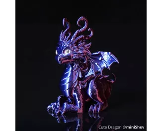 Пластик/филамент для 3D-принтера с катушкой Bambu Lab PLA Silk Multi-Color Filament with spool 1kg - Midnight Blaze (Blue-Red) (A05-T2-1.75-1000-SPL)