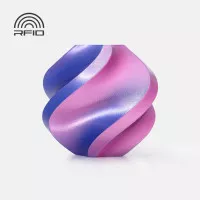 Пластик/филамент для 3D-принтера с катушкой Bambu Lab PLA Silk Multi-Color Filament with spool 1kg - Neon City Blue (A05-T3-1.75-1000-SPL) Пластик/филамент для 3D-принтера с катушкой Bambu Lab PLA Silk Multi-Color Filament with spool 1kg - Neon City Blue (A05-T3-1.75-1000-SPL)