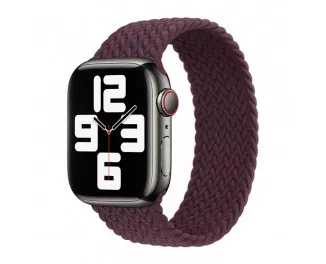 Плетёный монобраслет для Apple Watch 38/40/41mm Apple Braided Solo Loop Dark Cherry (ML3Y3), Size 6