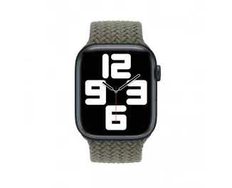 Плетёный монобраслет для Apple Watch 40/41/42 mm Apple Braided Solo Loop Olive (MQY43), Size 6