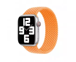 Плетёный монобраслет для Apple Watch 44/45/46 mm Apple Braided Solo Loop Bright Orange (MQYL3), Size 3