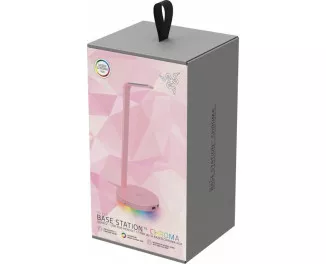 Підставка для навушників Razer Base Station V2 Chroma Quartz (RC21-01510200-R3M1)