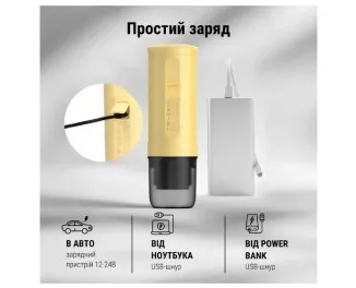 Портативная кофеварка BUYDEEM Nano Espresso Machine OTEM-01 Mellow Yellow (OTEM-01-MY)