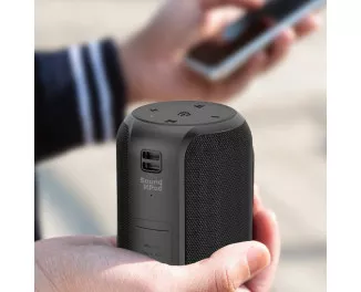 Портативная колонка 2E SoundXPod Black (2E-BSSXPWBK)