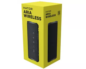 Портативная колонка Hator Aria Wireless Phantom Black (HTA-201)