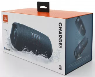 Портативная колонка JBL Charge 5 Blue (JBLCHARGE5BLU)