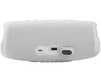 Портативна колонка JBL Charge 5 White (JBLCHARGE5WHT)