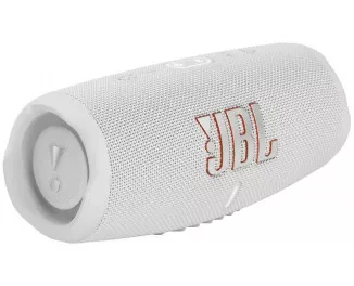 Портативна колонка JBL Charge 5 White (JBLCHARGE5WHT)