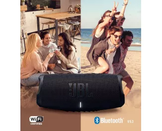 Портативная колонка JBL Charge 5 Wi-Fi Black (JBLCHARGE5WIFIBLK)