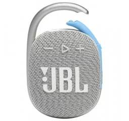 Портативная колонка JBL Clip 4 Eco - White (JBLCLIP4ECOWHT)
