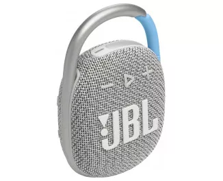 Портативная колонка JBL Clip 4 Eco - White (JBLCLIP4ECOWHT)