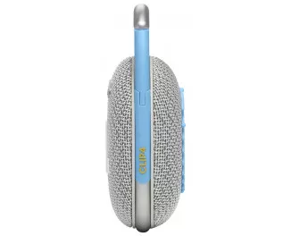 Портативная колонка JBL Clip 4 Eco - White (JBLCLIP4ECOWHT)