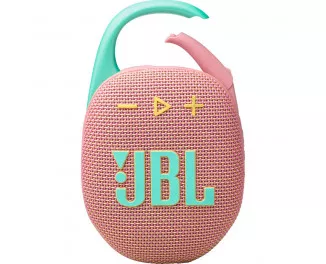 Портативная колонка JBL Clip 5 Pink (JBLCLIP5PINK)