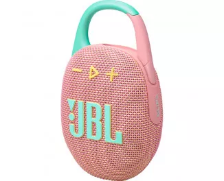 Портативная колонка JBL Clip 5 Pink (JBLCLIP5PINK)