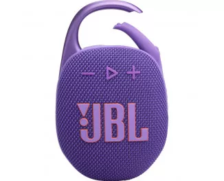 Портативна колонка JBL Clip 5 Purple (JBLCLIP5PUR)