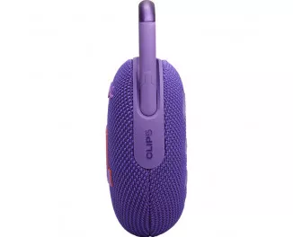 Портативна колонка JBL Clip 5 Purple (JBLCLIP5PUR)